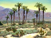 Borrego Springs, 9" x 12", oil