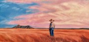 Contemplation. 12" x 24", oil