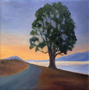 Serenity, 6” x  6”, Oil