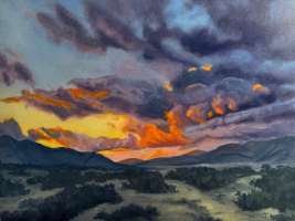 After the Storm, 12"x16", oil