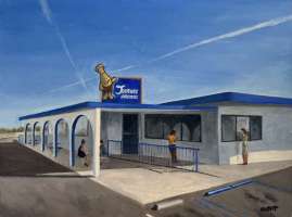 Soft Serve, 12" x 16", oil